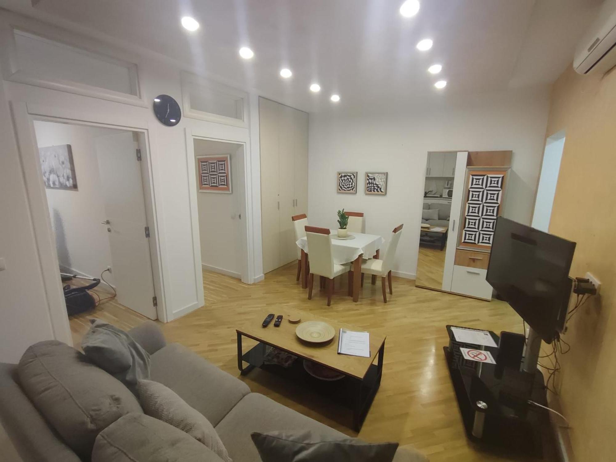 Appartement City Lights Lux à Belgrade Extérieur photo